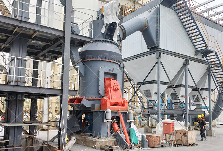Ultrafine vertical mill structure and working principle