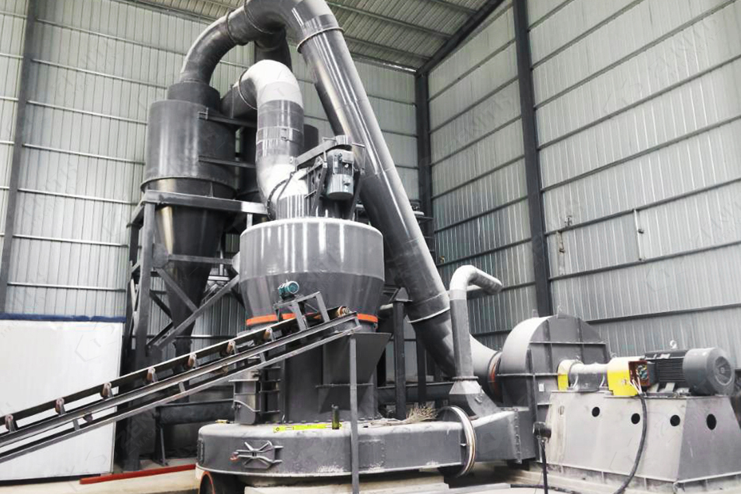 ZENITH Raymond Mill in operation grinding mineral ore