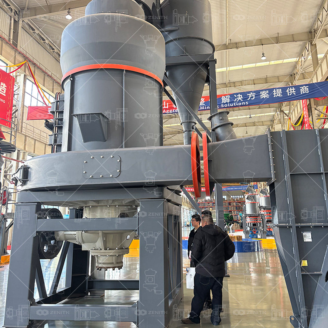 MTW European Trapezium Mill processing Egyptian kaolin powder