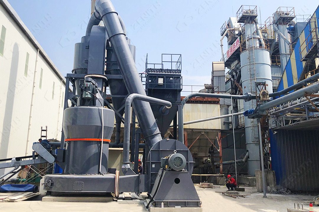 MTW European Trapezium Mill in industrial setting