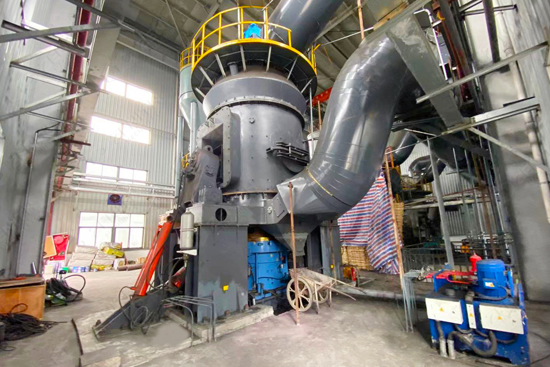 LM Vertical Grinding Mill exterior showing compact design and minimal footprint