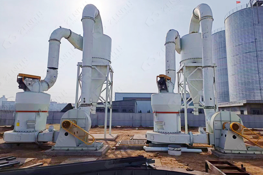 Overview of Zenith's complete range of industrial grinding mills
