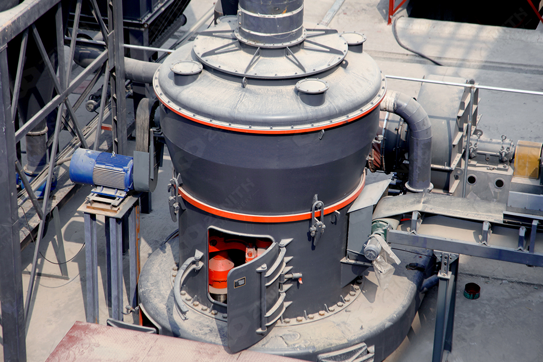 Overview of a complete Zenith powder production line from crushing to packaging