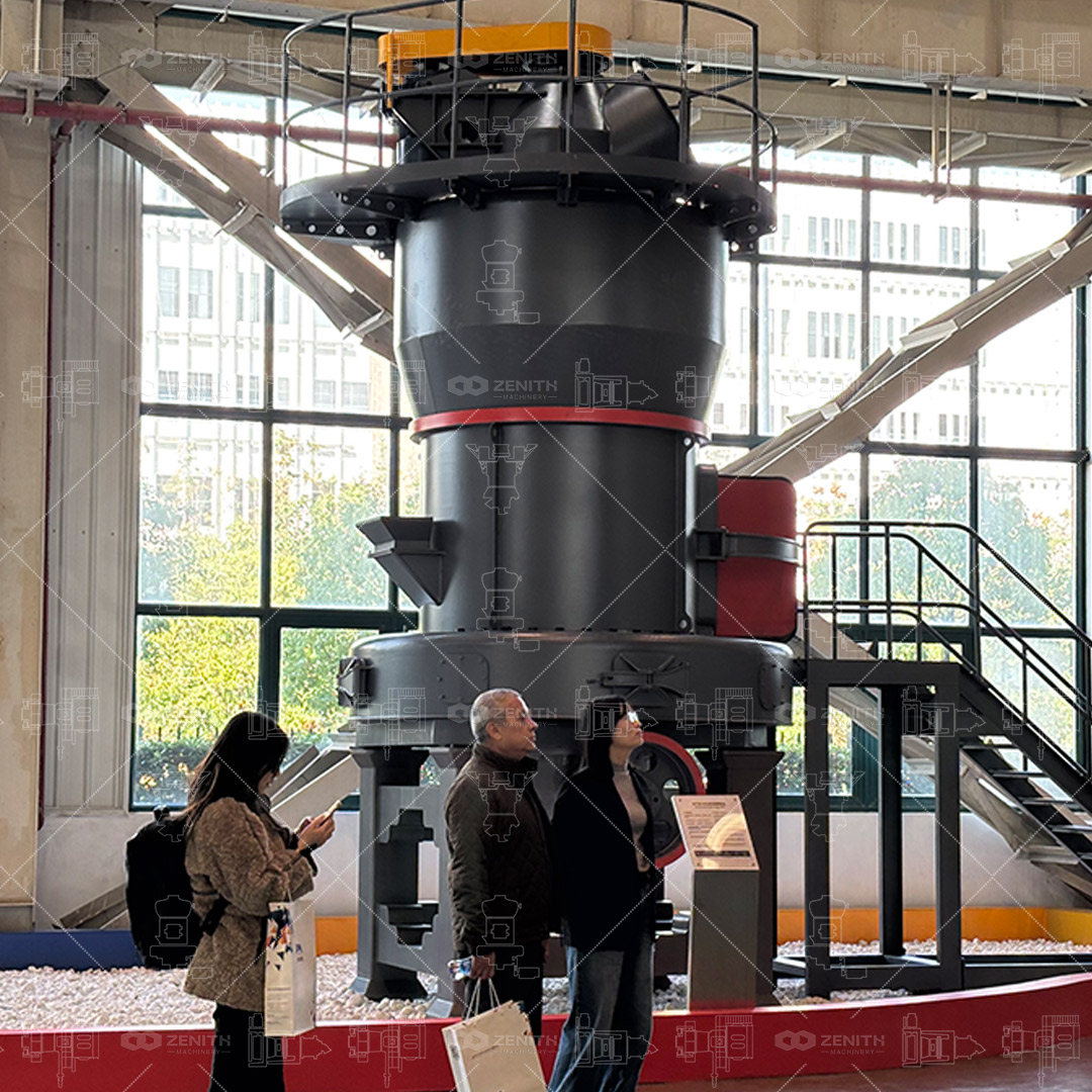Microscopic analysis image showing consistent fineness and particle size distribution of coal powder produced by a precision grinding mill.
