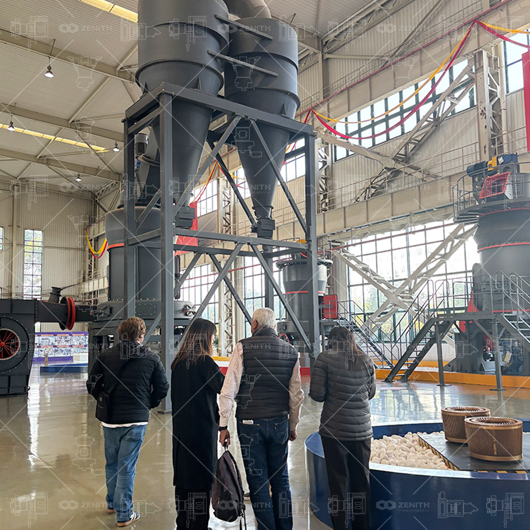 Installation of ZENITH grinding mill at calcium carbonate plant in Iraq
