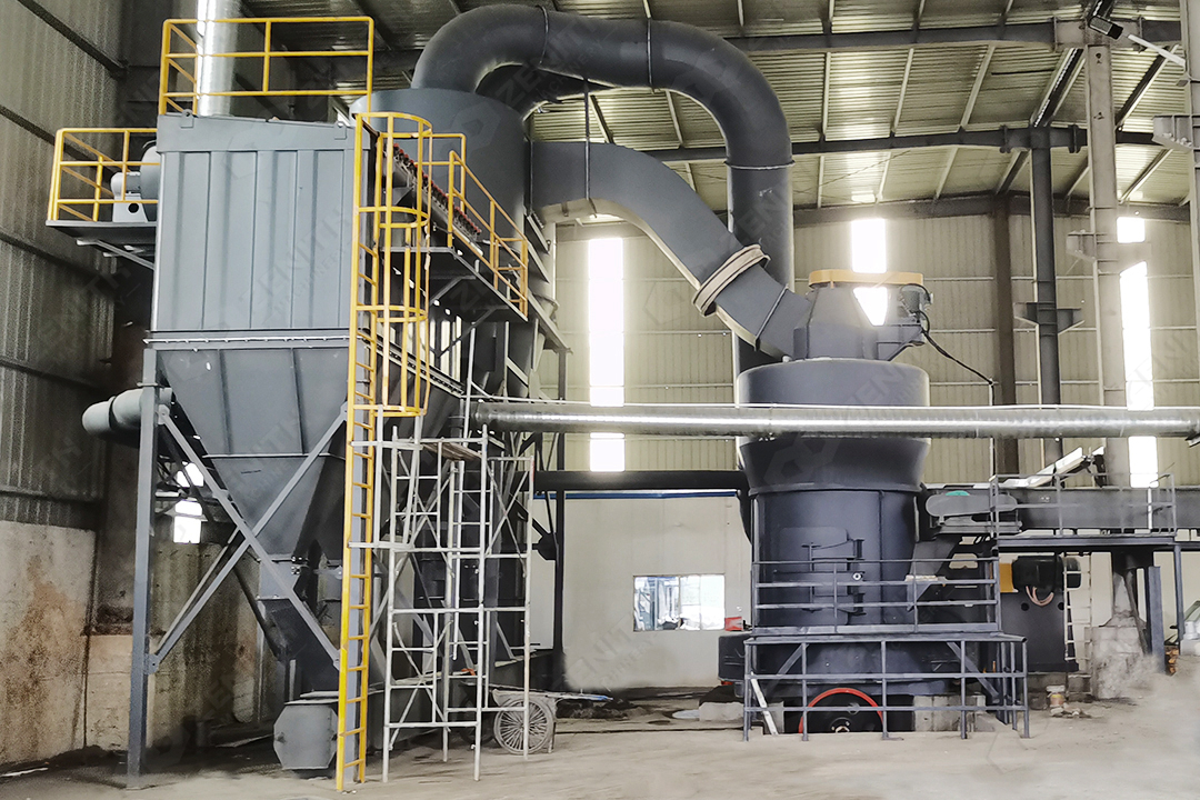 Zenith grinding mill factory assembly line showing MTW and MTM mills ready for shipment