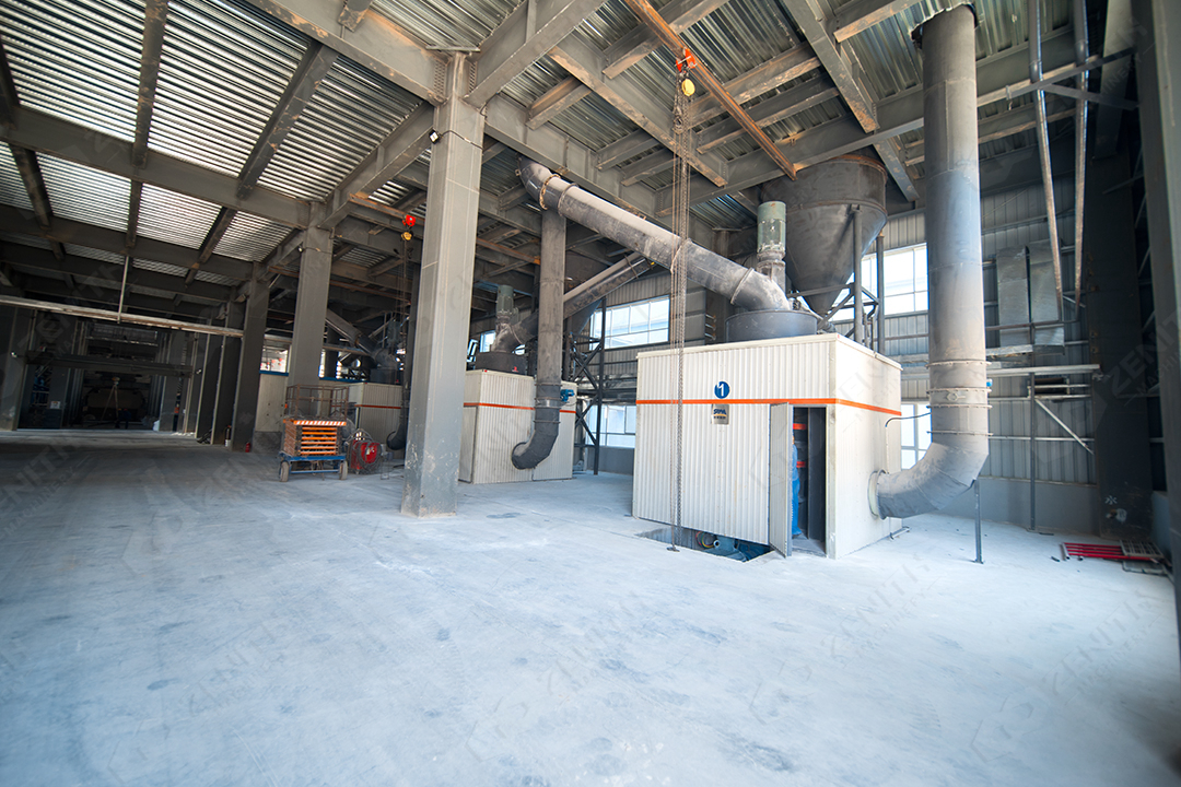 Pulse dust collector system integrated with XZM1100 for environmentally compliant operation