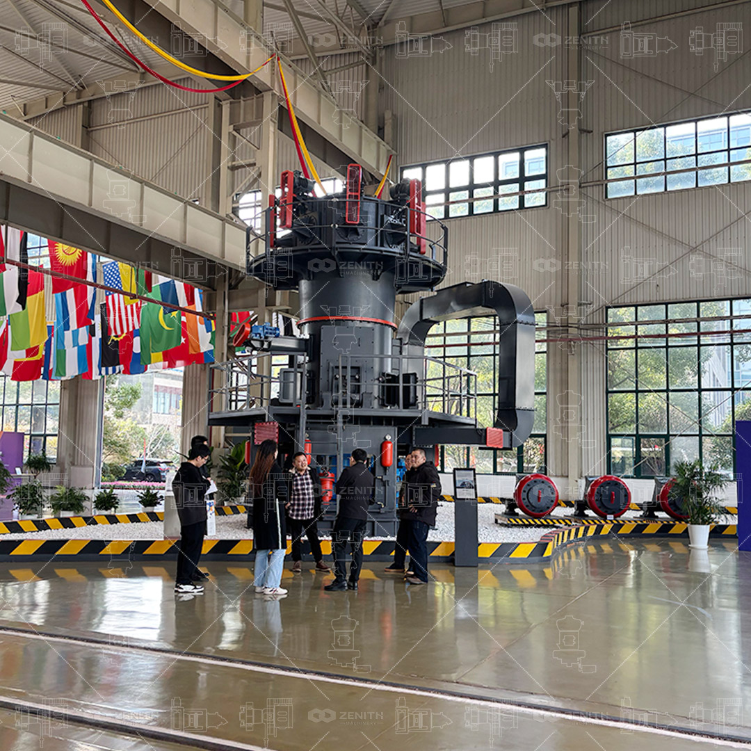 XZM800 Ultrafine Grinding Mill overview showing compact design and classifier system