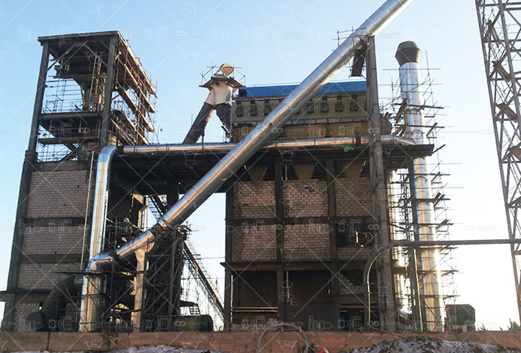 MTW145 European grinding mill installation at steel slag processing site in San José