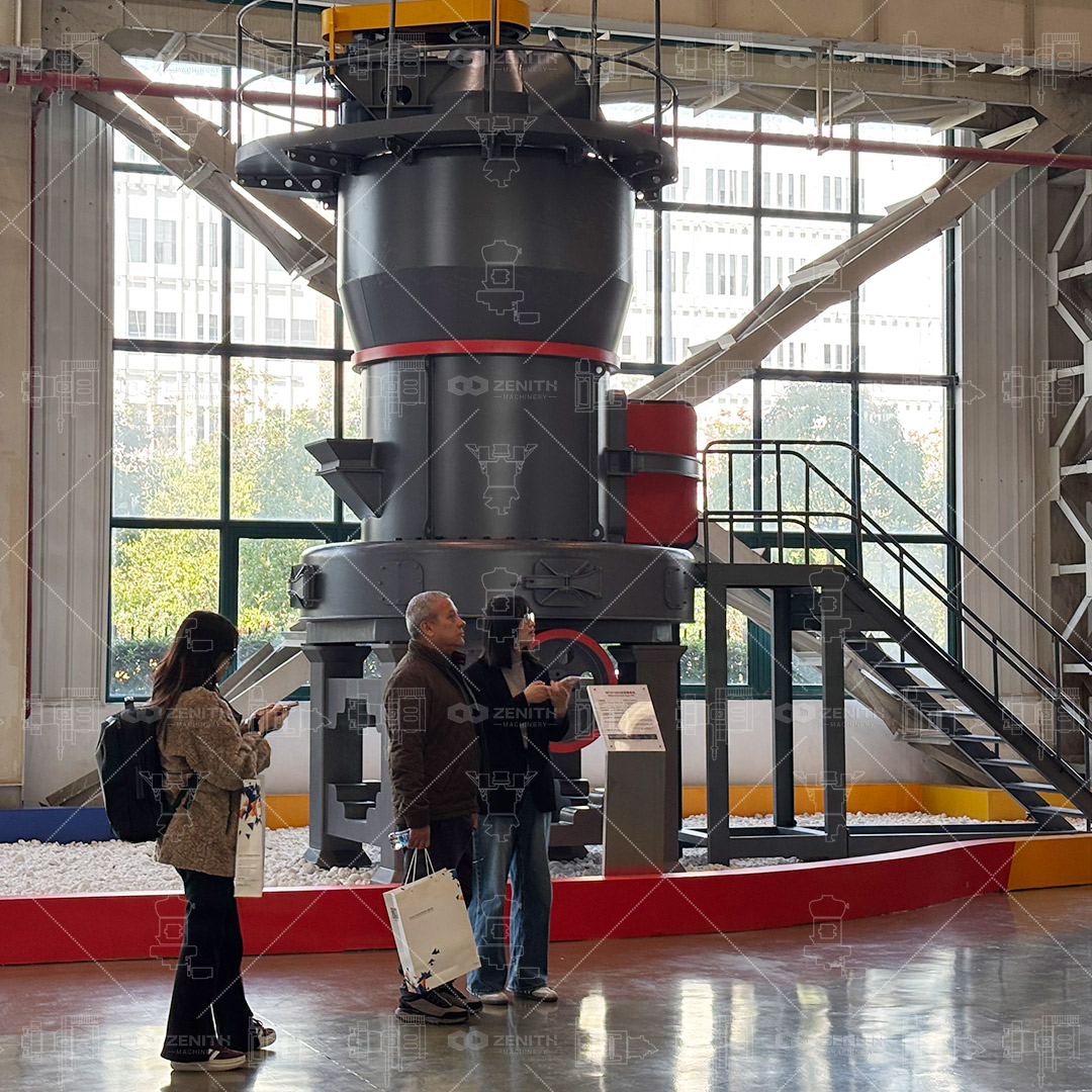 MTW138 European Trapezium Mill overview showing compact design and main components